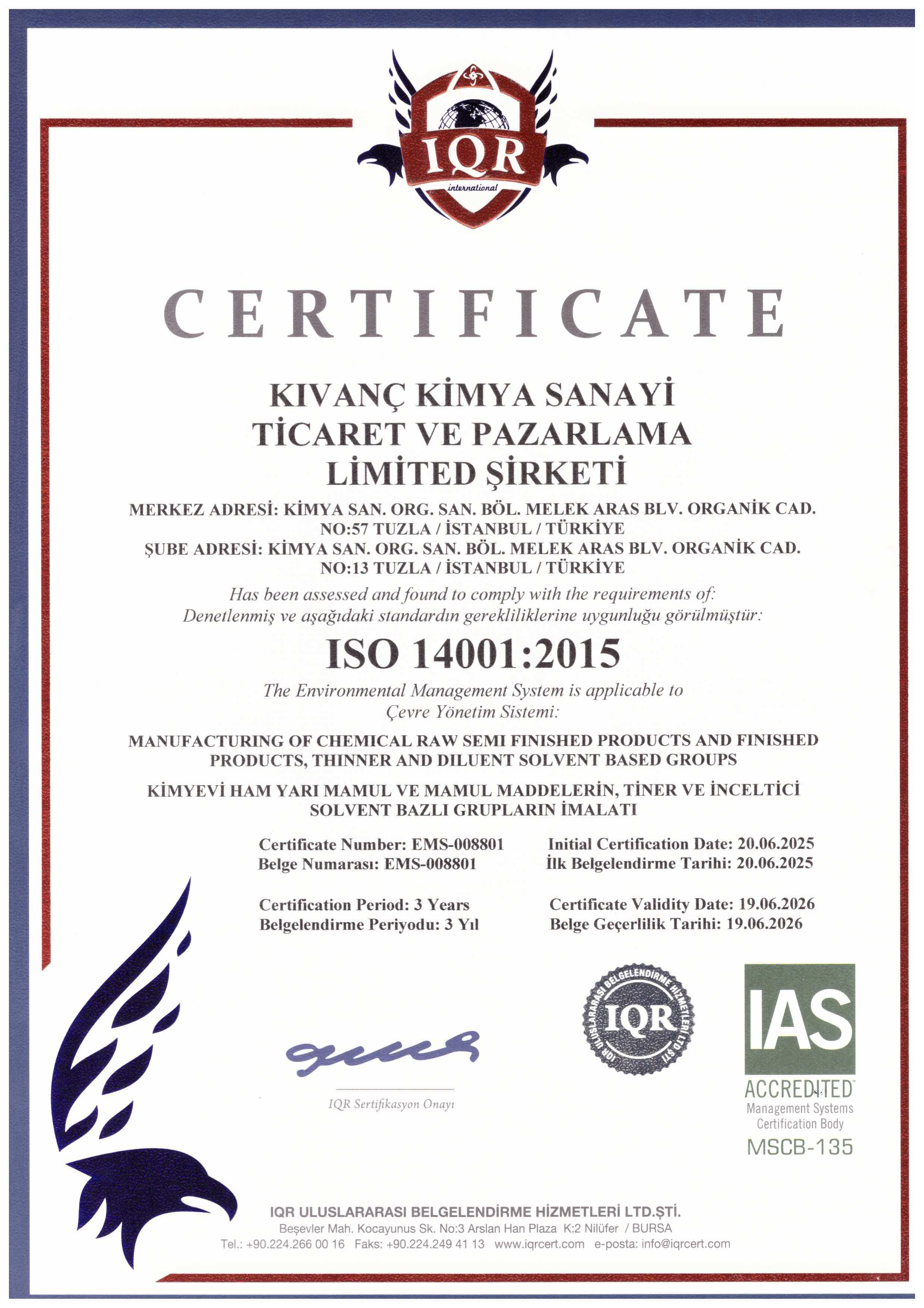 ISO 14001-2025